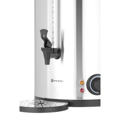 Dvoustěnný kotel na horké nápoje, HENDI, ≈ 60 šálků za 40 minut., 9L, 230V/1500W, 340x315x(H)430mm | 211168